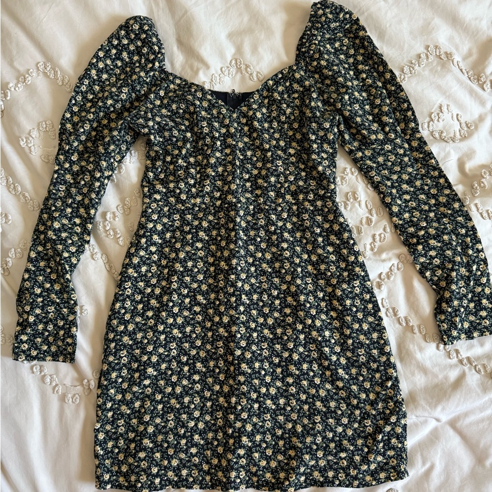 Floral Long Sleeve Dress